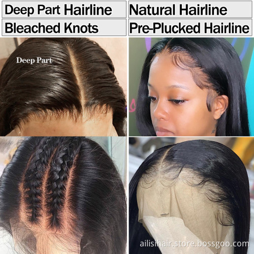 Wholesale HD Lace Frontal Wig Virgin Hair Vendor, 100 Human Hair Wigs Swiss HD lace Frontal Wig 13x6, Brazilian Lace Front Wigs